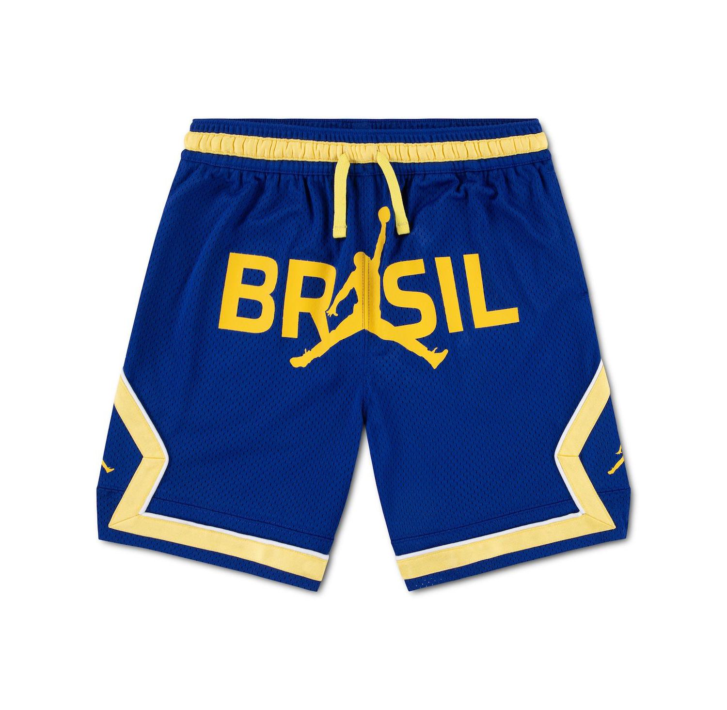 Big Boys and Girls Jordan Royal Brazil National Team Mesh Demand Dri-FIT Shorts