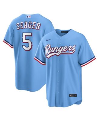 Men's Corey Seager Light Blue Texas Rangers Alternate Replica Jersey