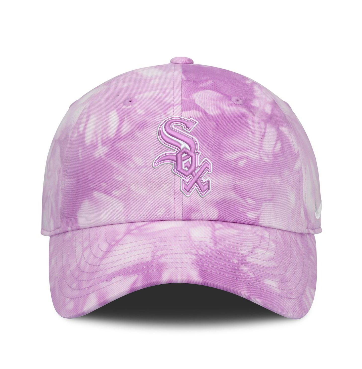 Женская кепка Nike Light Pink Chicago White Sox Mother’s Day Club Adjustable Hat — фото 2