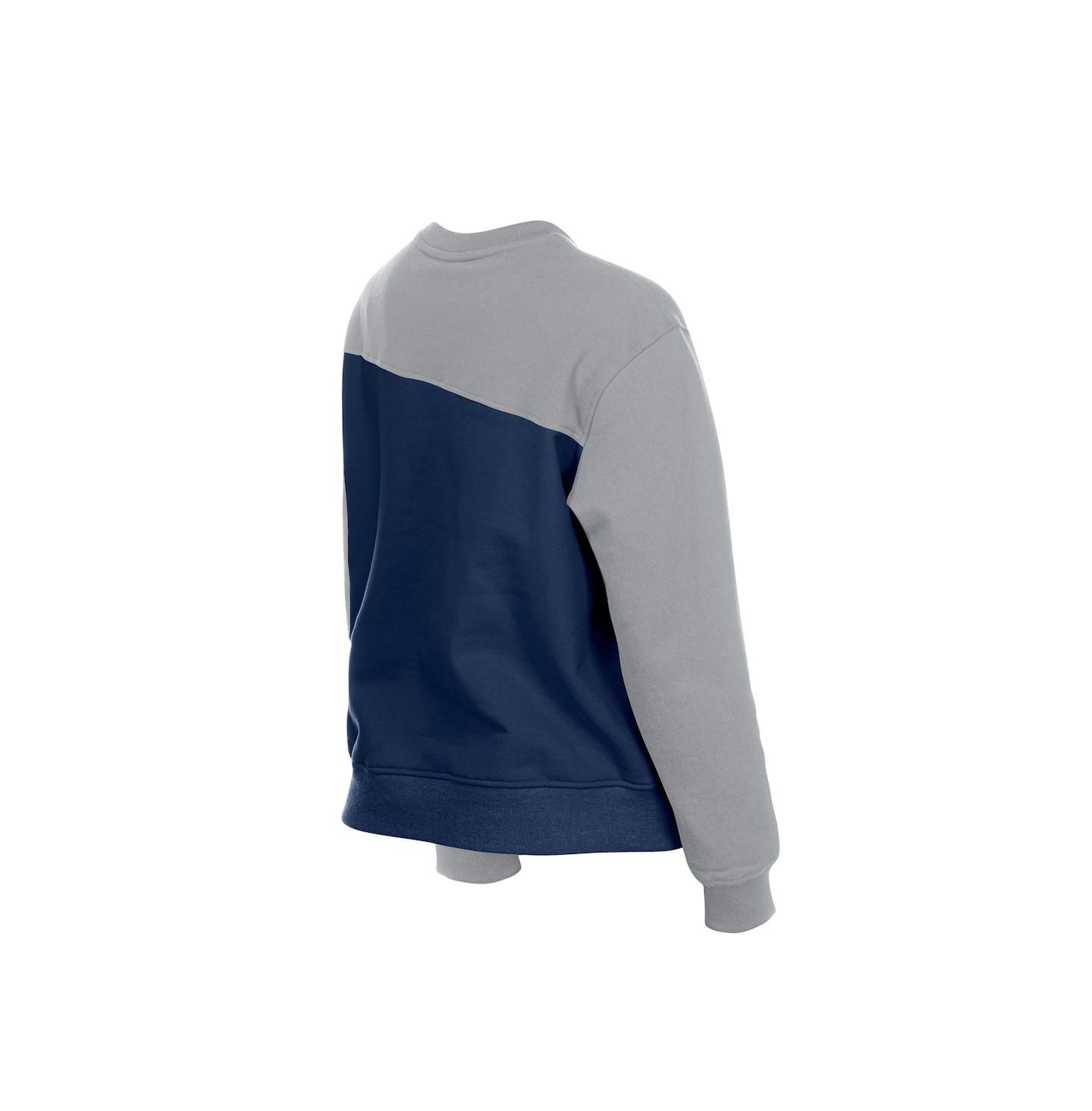 Женская толстовка New Era Navy/Gray Los Angeles Dodgers Gameday Fleece — фото 3