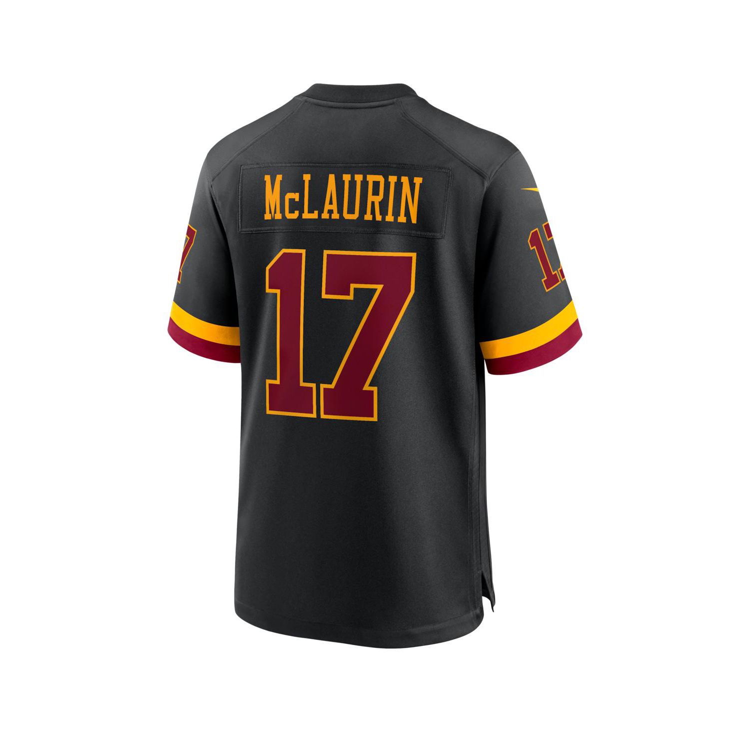 Hail Raiser Men's Terry McLaurin Black Washington Commanders Alternate Game Jersey