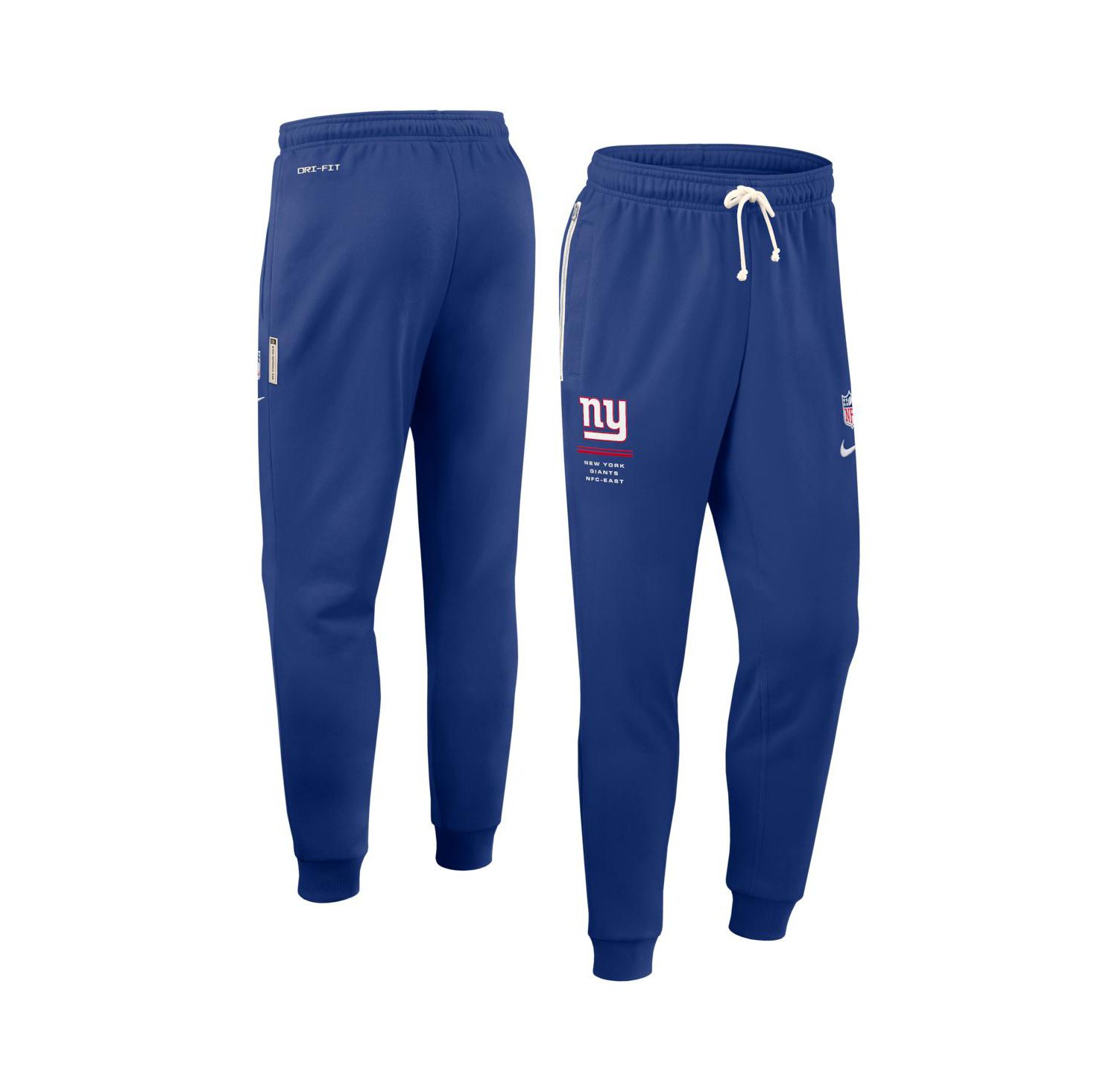 Men's Royal New York Giants Sideline Standard Issue Dri-FIT Taper Pants