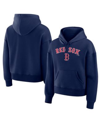 Women's Navy Boston Red Sox Lockup Legacy Fleece Hoodie