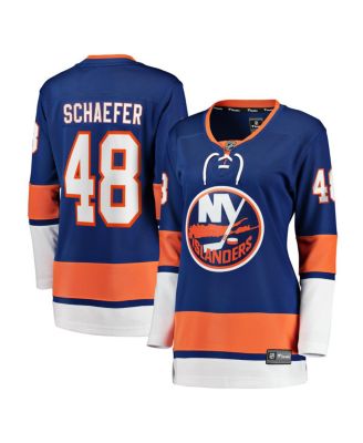 Women's Matthew Schaefer Royal New York Islanders Home Breakaway Player Jerseys