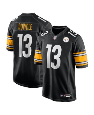 Men's Rico Dowdle Black Pittsburgh Steelers Game Jersey