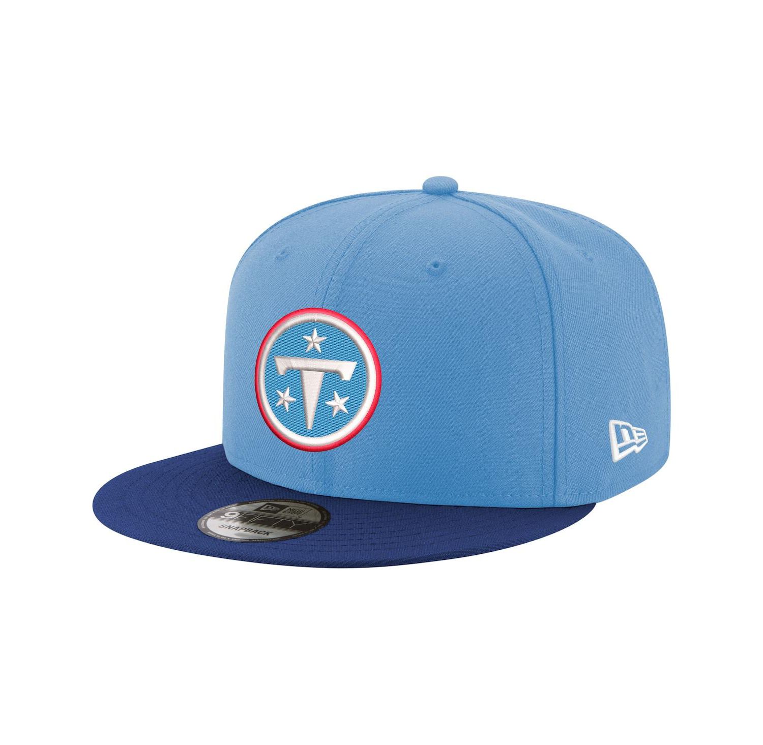Men's Light Blue/Navy Tennessee Titans Primary Logo 9FIFTY Snapback Hat