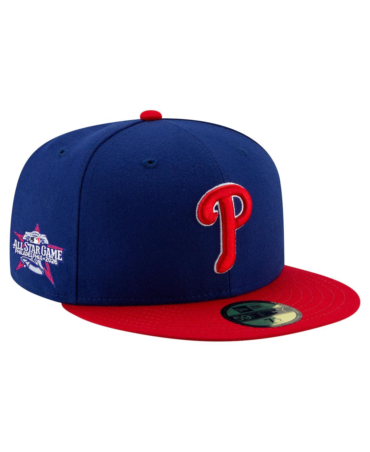 New Era Men's Royal/Red Philadelphia Phillies 2026 All-Star Game Authentic Collection Side Patch 59FIFTY Fitted Hat