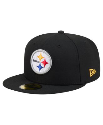 Men's Black Pittsburgh Steelers 59FIFTY Fitted Hat
