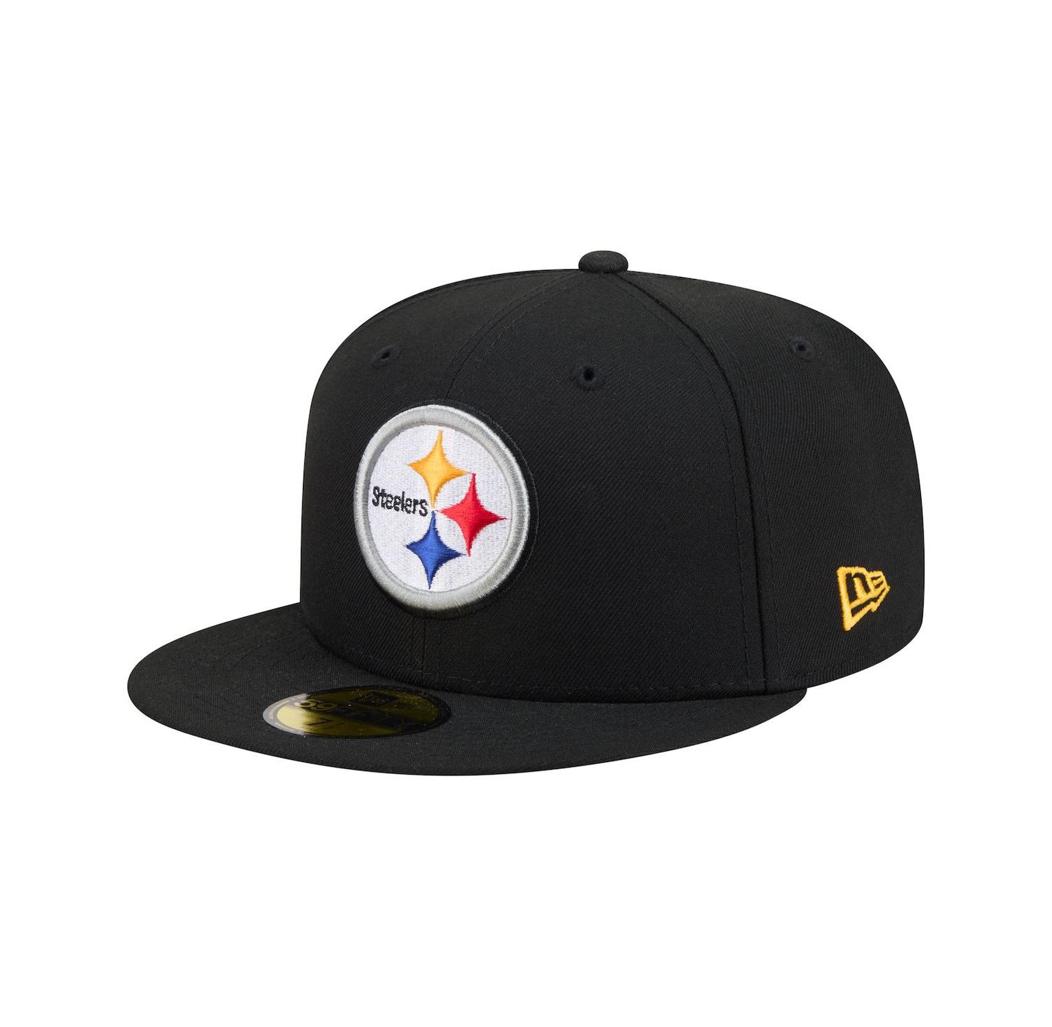 Men's Black Pittsburgh Steelers 59FIFTY Fitted Hat