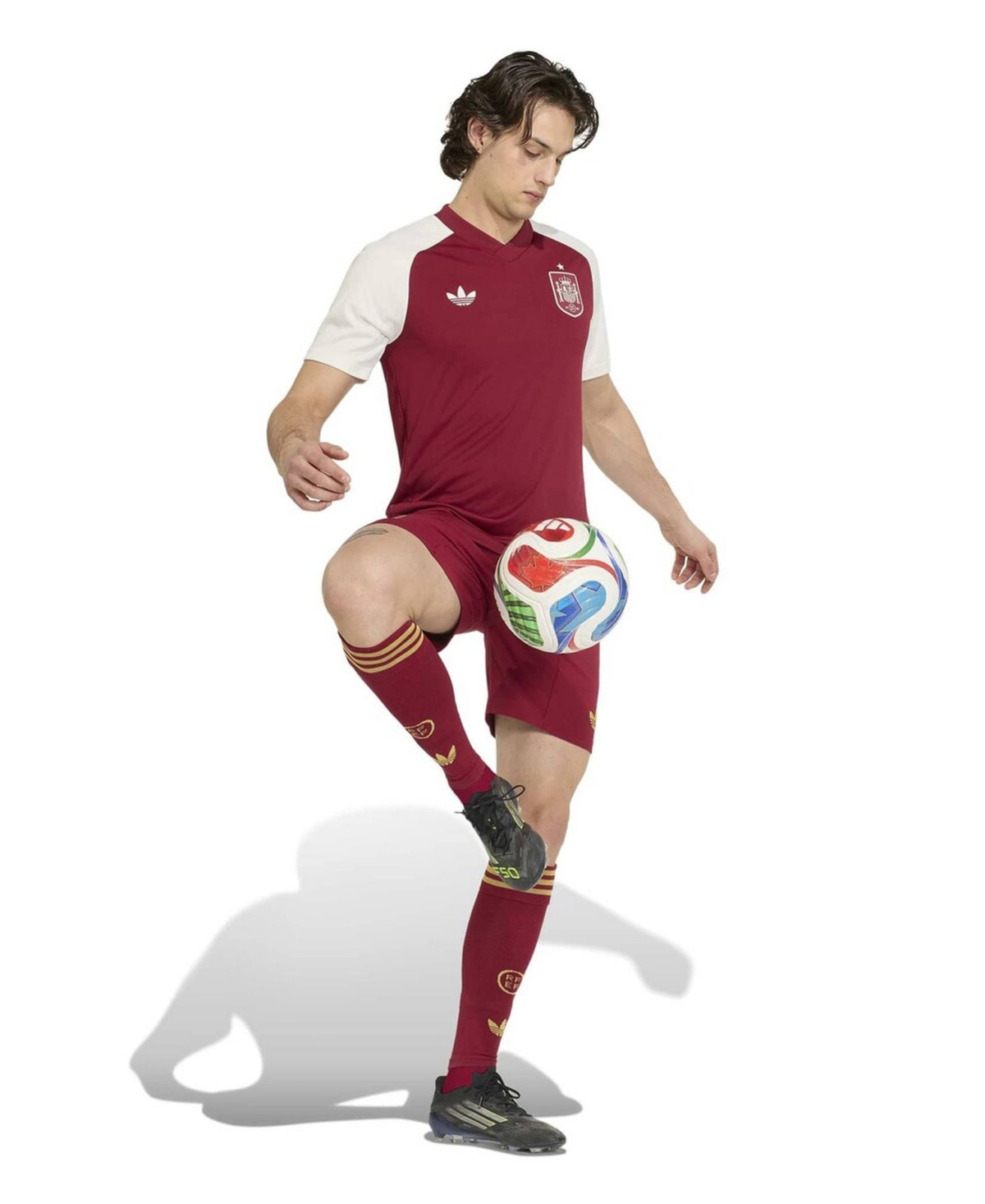 Adidas Men's Red Spain National Team 2026 Pre-Match Jersey