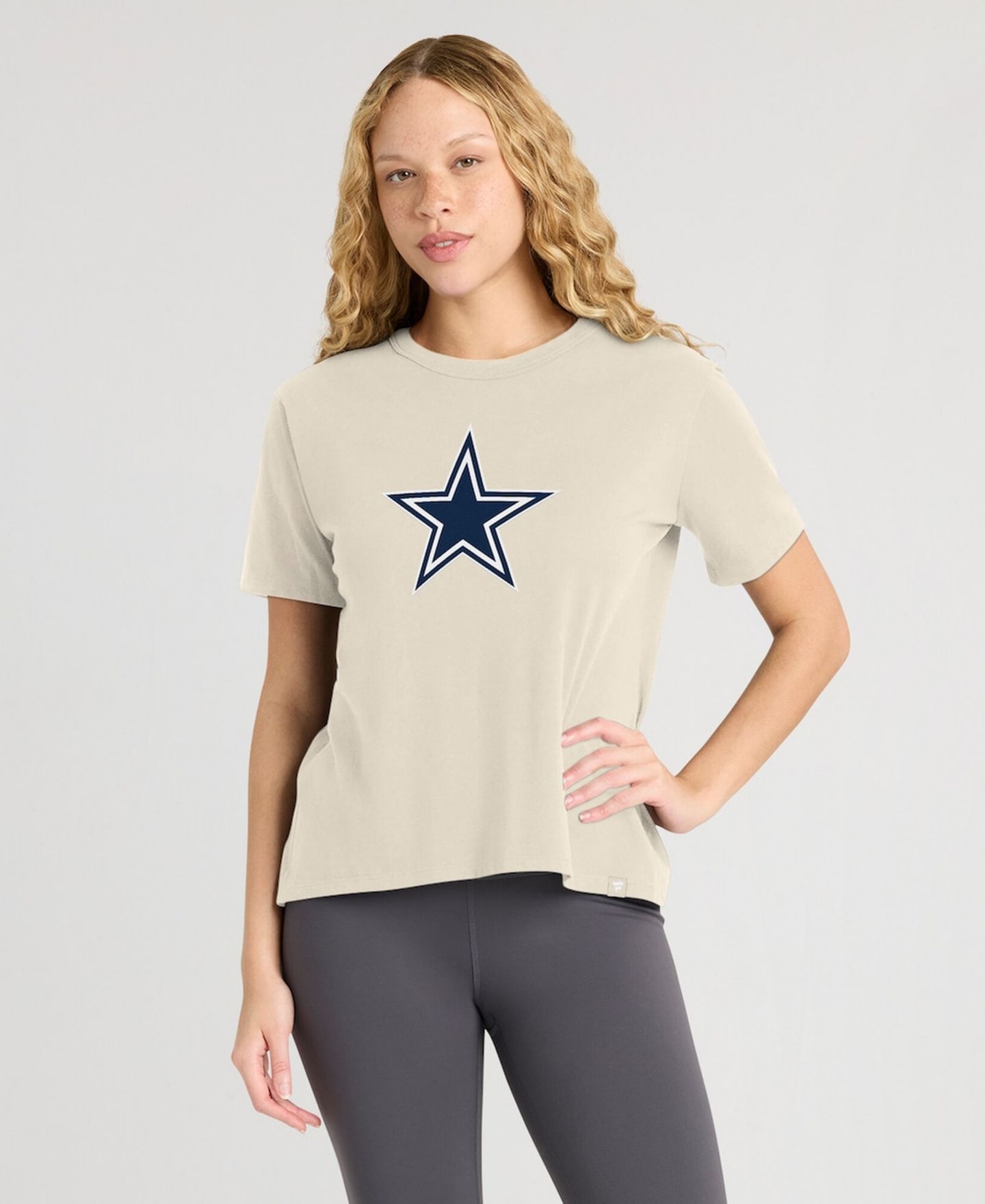 Женская футболка Fanatics Cream Dallas Cowboys Dove Legacy — фото 4