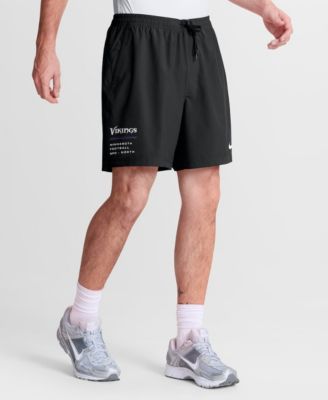 Men's Black Minnesota Vikings Form Dri-FIT Shorts