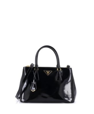 Small Double Zip Lux Tote Spazzolato Leather