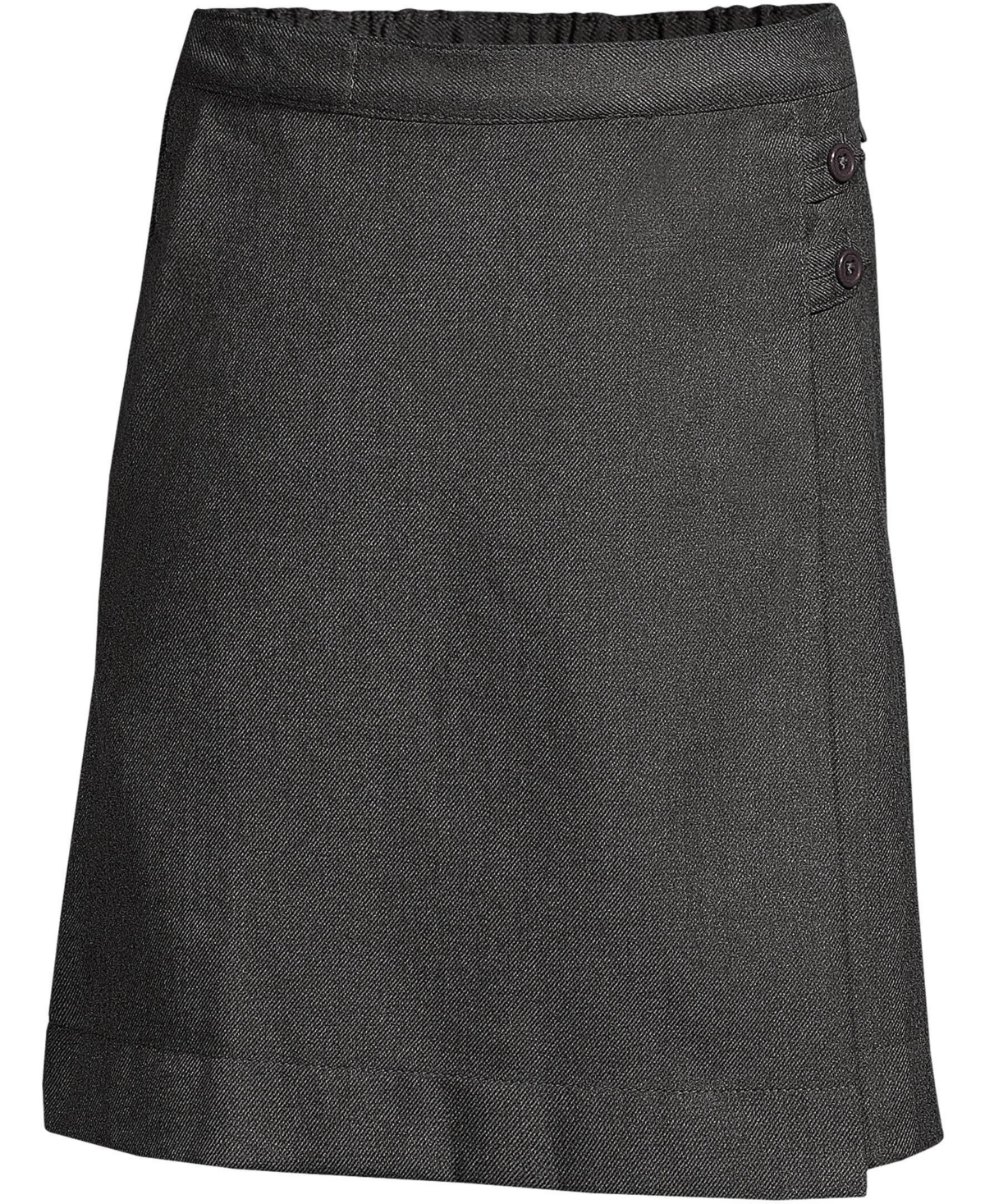 Lands' End Girls Plus Solid A-line Skirt Below the Knee