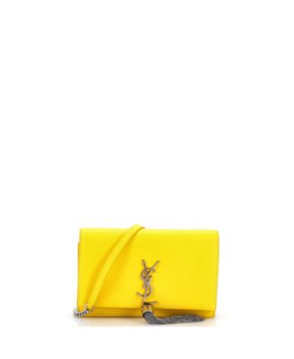 Classic Monogram Tassel Chain Wallet Leather