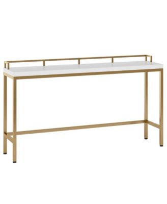 Modern Narrow Console Table for Behind Sofa, Living Room and Entryway Accent
