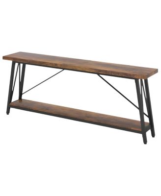 Narrow Extra Long Console Table Behind Sofa for Storage and Home Decor