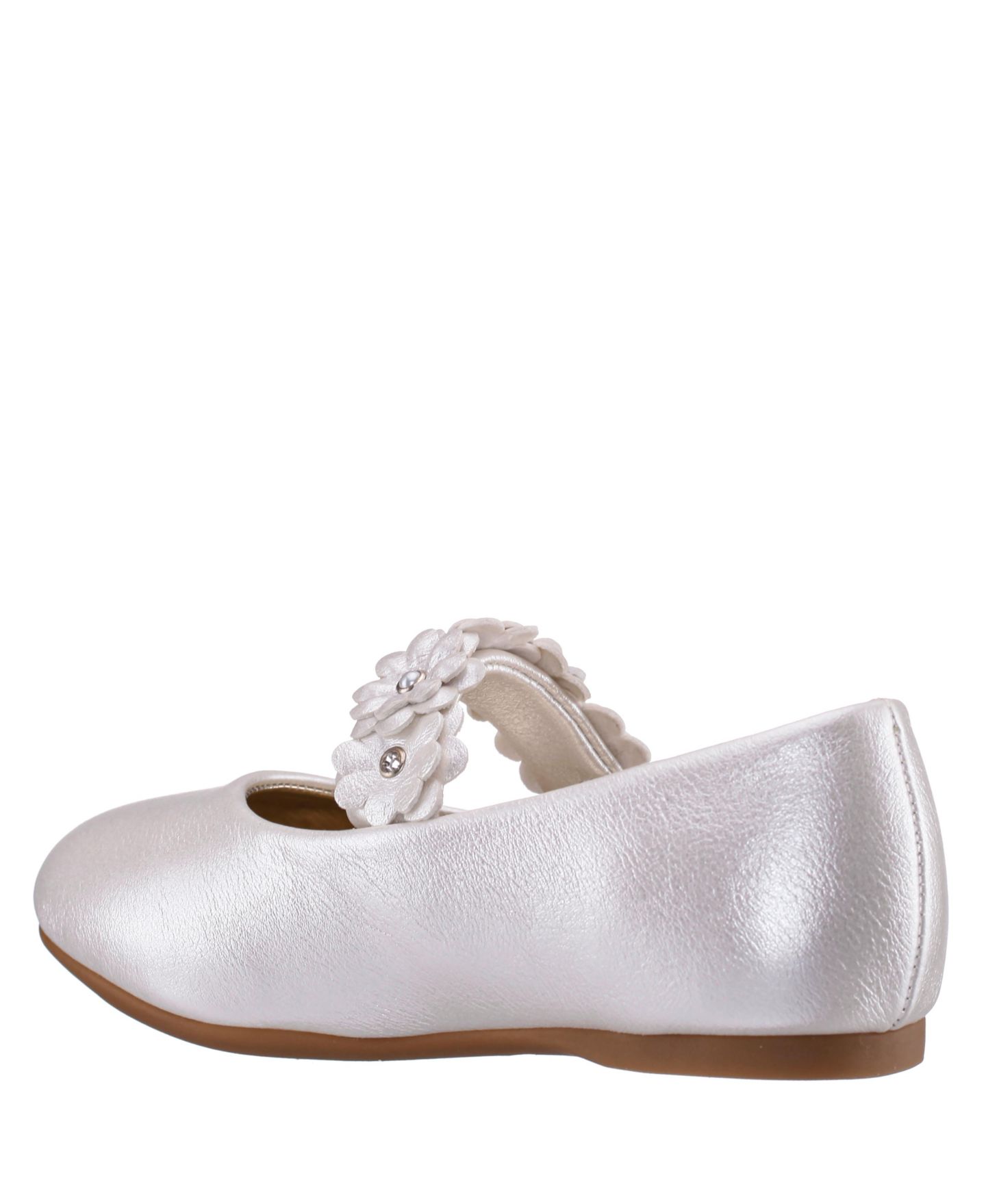 Обувь Nina Patent Ballet Dress Shoes для девочек, цвет: Белый — фото 5
