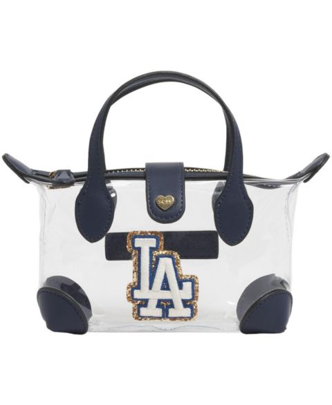 Женская сумка Stoney Clover Lane Los Angeles Dodgers Clear Pouchette Crossbody