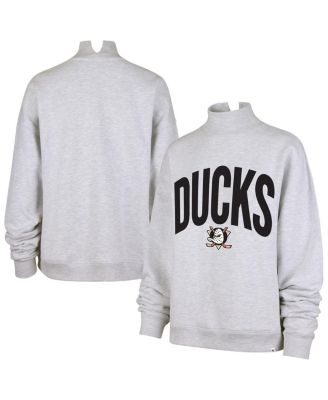 Women's Heather Gray Anaheim Ducks Subtle Muse Sweatshirt