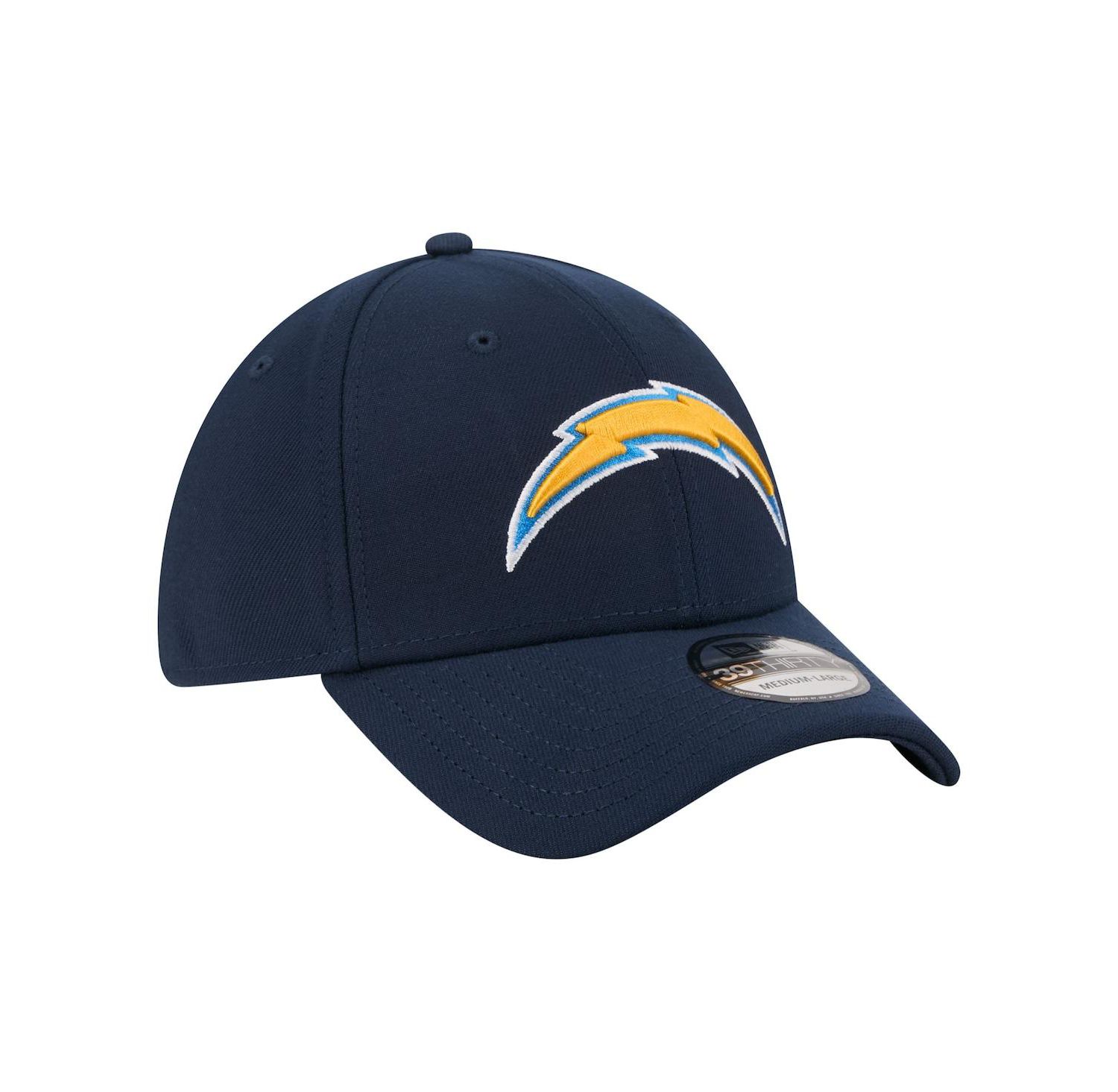 Men's Navy Los Angeles Chargers Core Team 39THIRTY Flex Hat