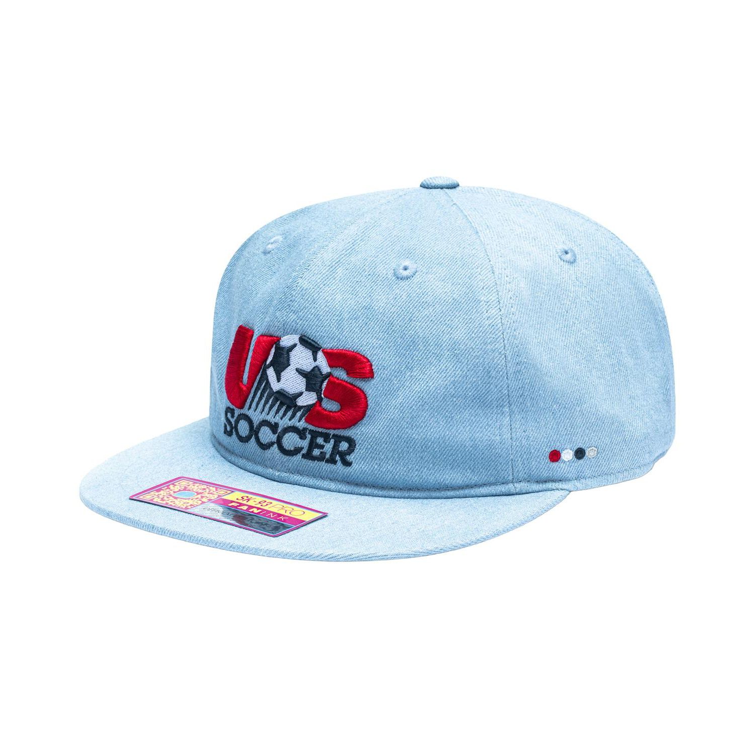 Men's and Women's Light Blue USMNT Making History Snapback Hat
