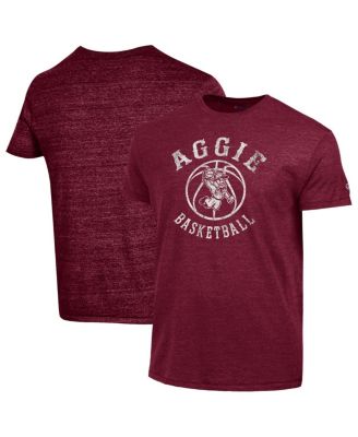 Men's Maroon Texas A&M Aggies Ol' Sarge Basketball Tri-Blend T-Shirt