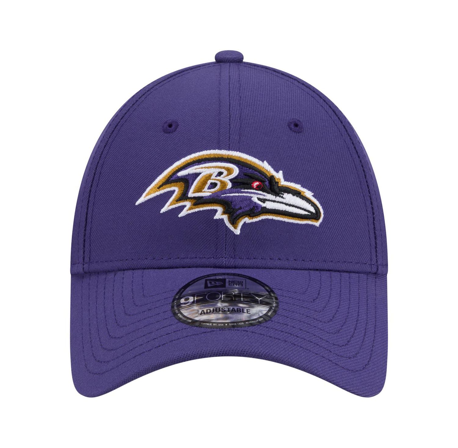 Men's Purple Baltimore Ravens Core Team 9FORTY Adjustable Hat