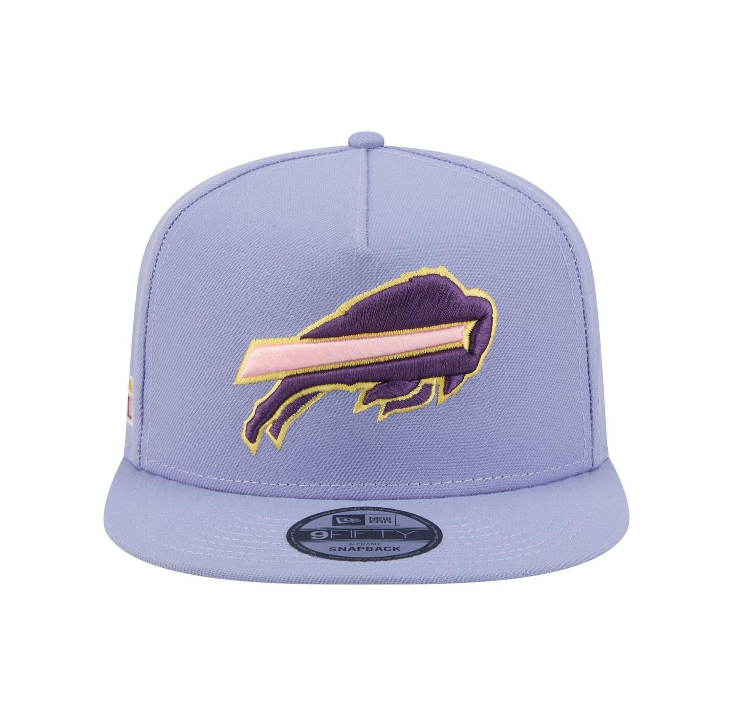 Men's Lavender Buffalo Bills Bloom A-Frame 9FIFTY Snapback Hat