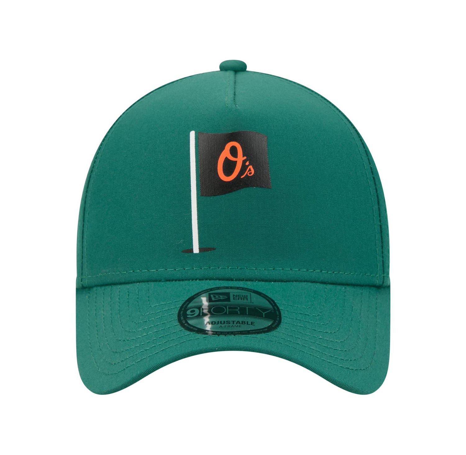 Men's Green Baltimore Orioles Pin Seeker 9FORTY A-Frame Adjustable Hat