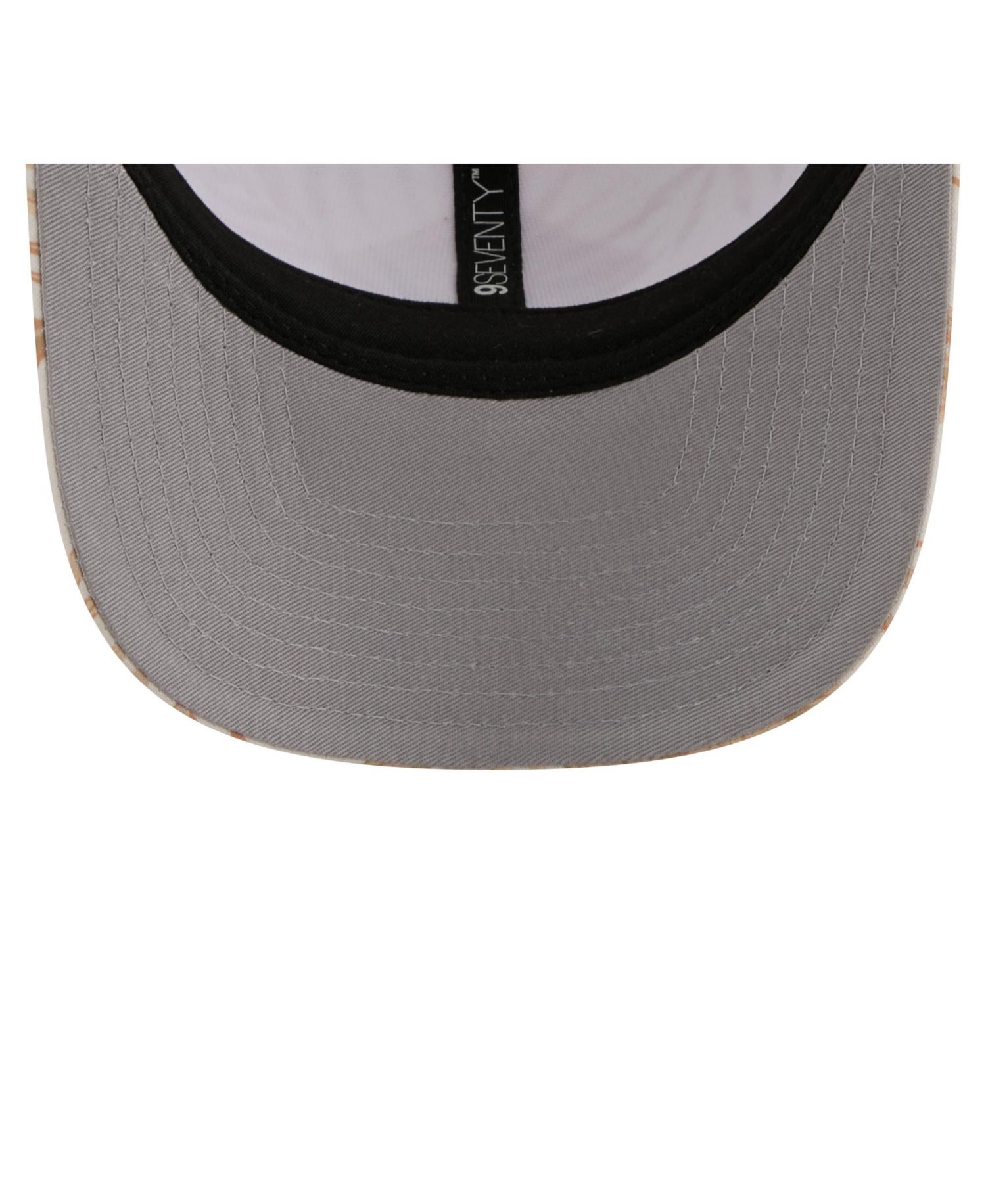 Men's Tan Detroit Lions Tonal Palm COOLERA 9SEVENTY Adjustable Trucker Hat