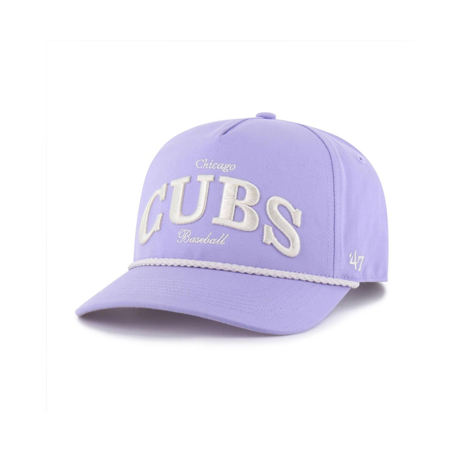 Women's Purple Chicago Cubs Gelato Hitch Rope Adjustable Hat