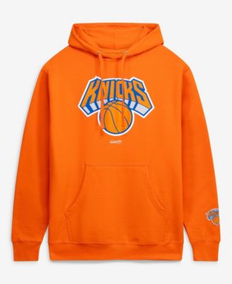 Men's Orange New York Knicks Fleece Hoodie