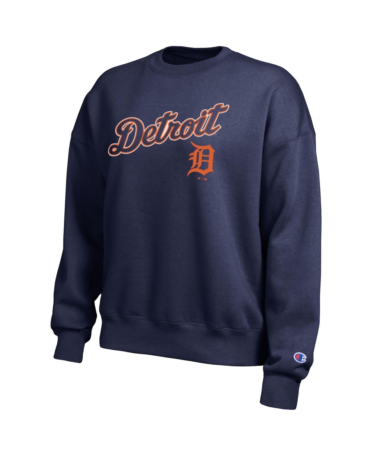 Champion Women's Athletic Navy Detroit Tigers All-Star Sweatshirt