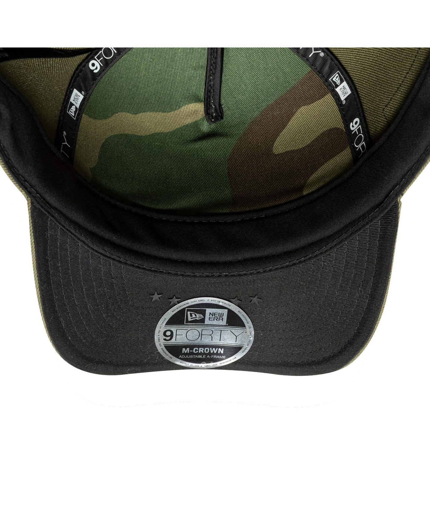 Детская кепка New Era Olive San Francisco Giants 2026 Armed Forces Day 9FORTY M-Crown Adjustable Hat — фото 2