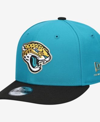 Big Boys and Girls Teal/Black Jacksonville Jaguars 2026 NFL Draft Pre-Curved 9FIFTY Snapback Hat