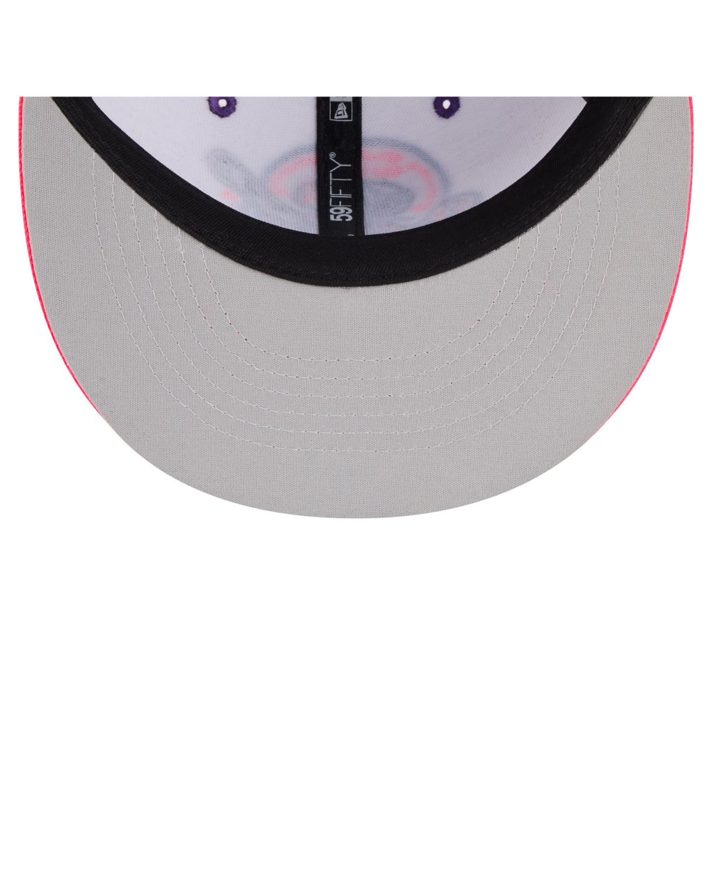 Мужские головные уборы New Era White/Pink Jersey Shore BlueClaws 2026 Copa De La Diversion 59FIFTY Fitted Hat — фото 2
