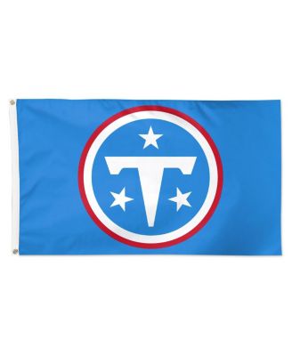 Tennessee Titans Single-Sided Deluxe 3' x 5' Primary Logo Flag