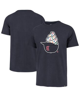 Men's Navy Boston Red Sox Ice Cream Helmet Franklin T-Shirt