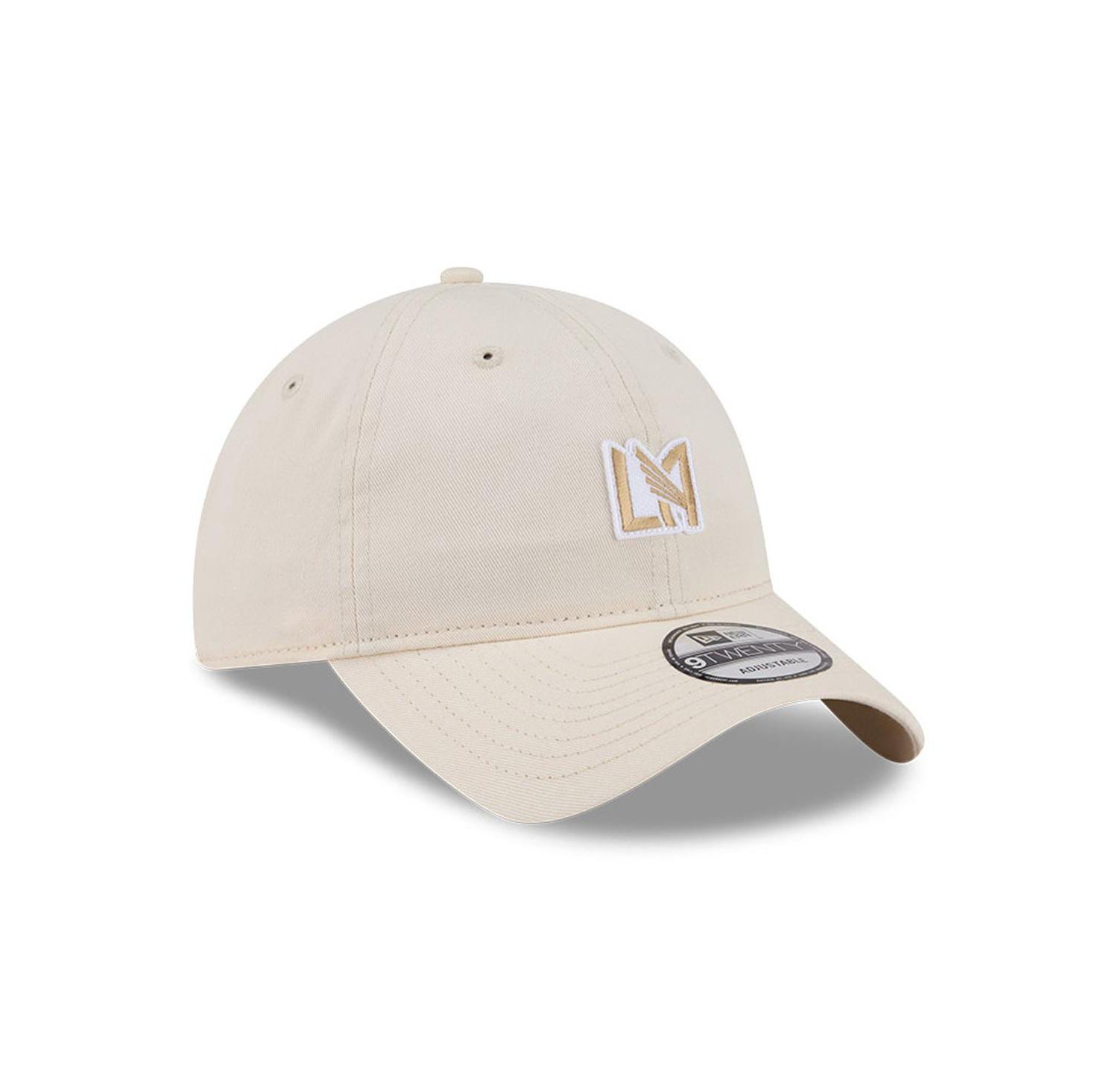 Men's Beige LAFC Micro Team Logo 9TWENTY Adjustable Hat