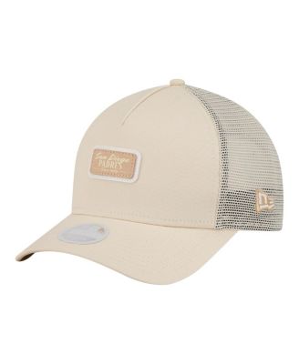 Women's Light Beige San Diego Padres Tonal Patch 9FORTY M-Crown A-Frame Trucker Adjustable Hat