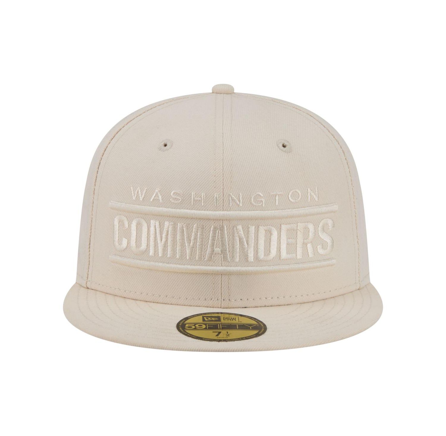 Men's Cream Washington Commanders Color Pack 59FIFTY Fitted Hat