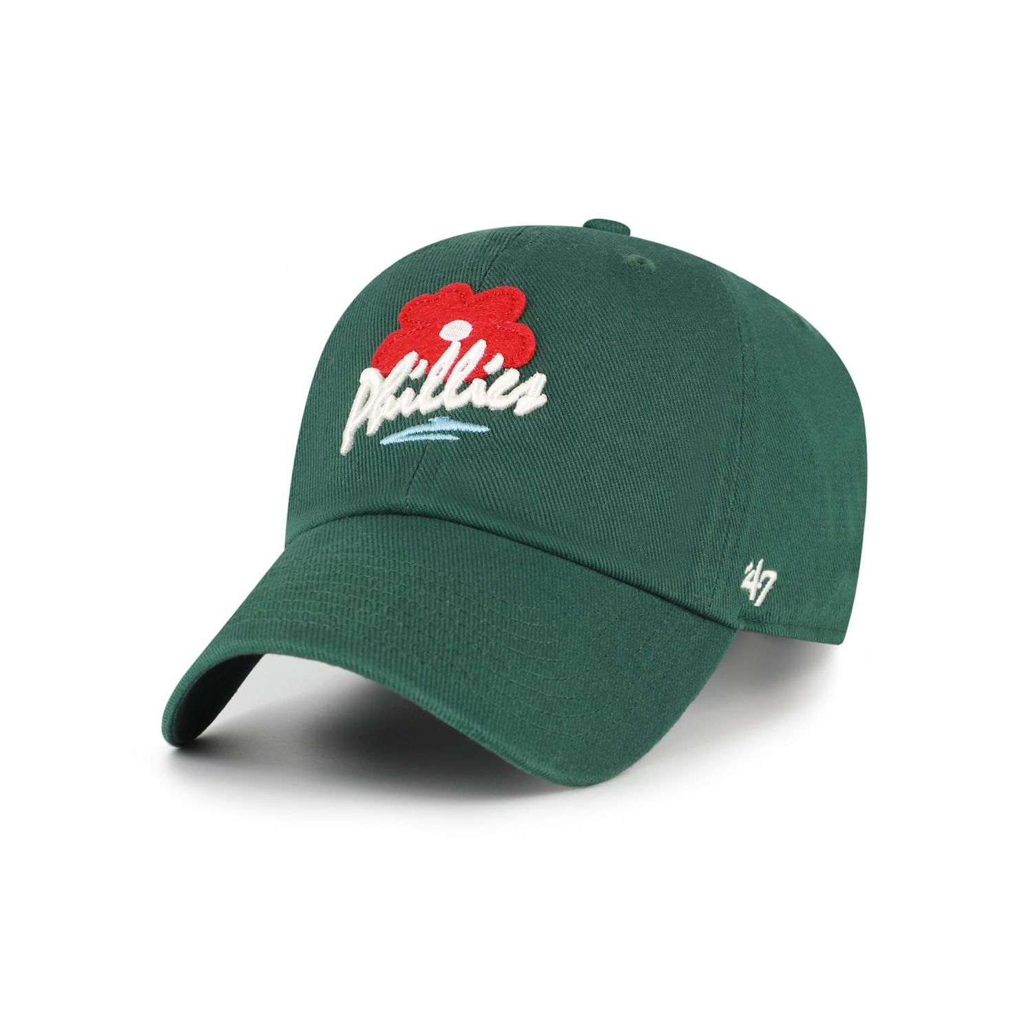 Men's and Women's Green Philadelphia Phillies Flora Gallery Clean Up Adjustable Hat