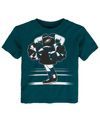 Girls Toddler Midnight Green Philadelphia Eagles Game Fit T-Shirt
