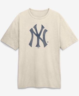 Men's Cream New York Yankees Stadium Slub T-Shirt