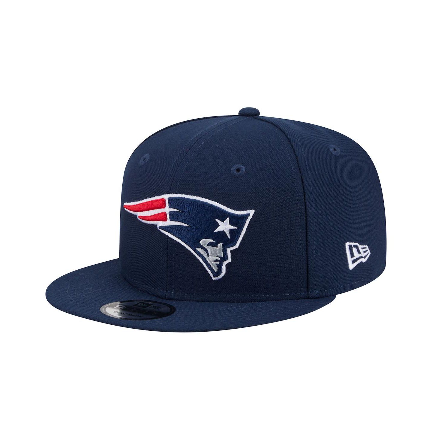 Мужская кепка New Era Navy New England Patriots 9FIFTY Snapback Hat — фото 1