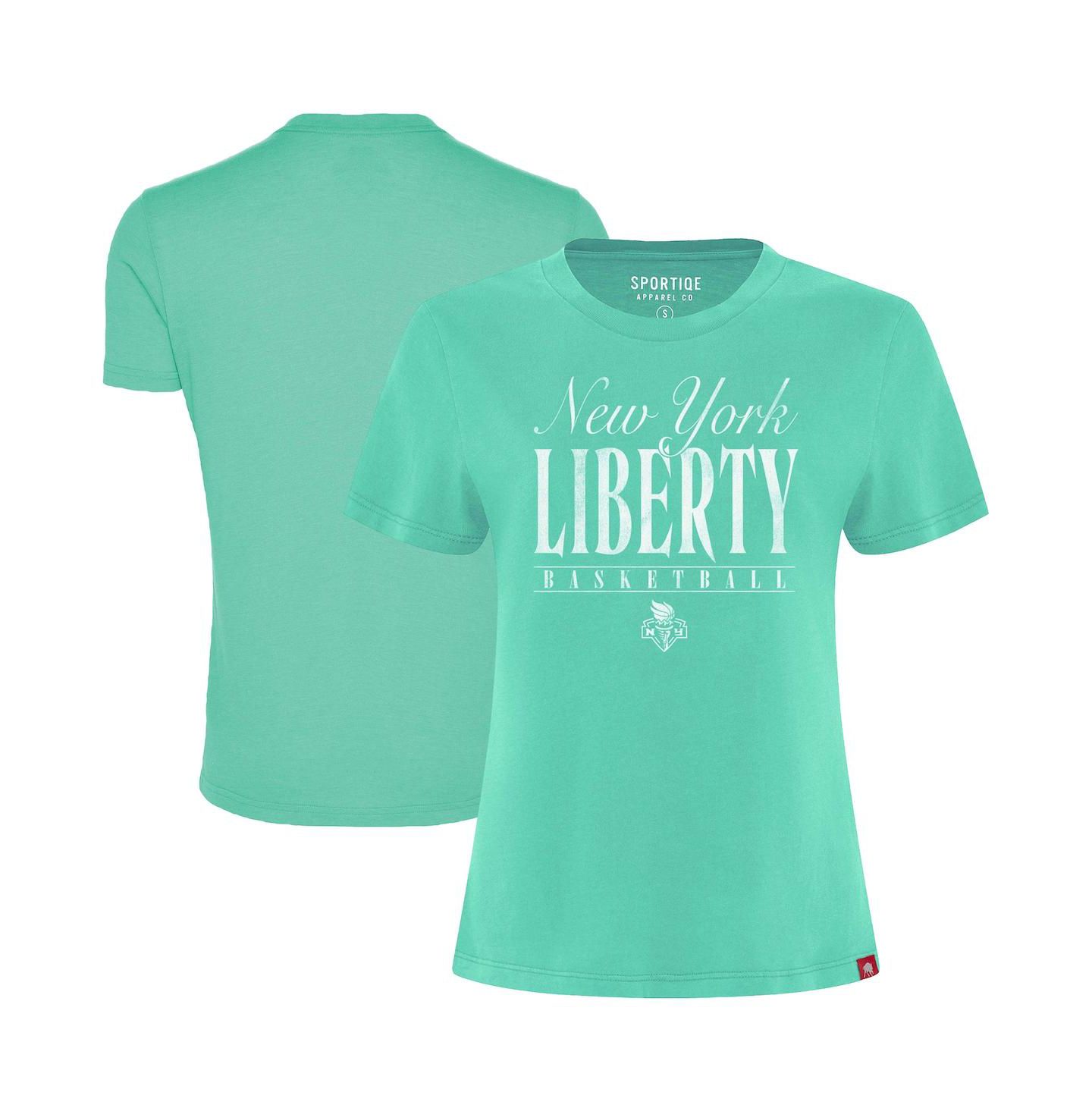 Женская футболка Sportiqe Mint New York Liberty Arcadia — фото 1