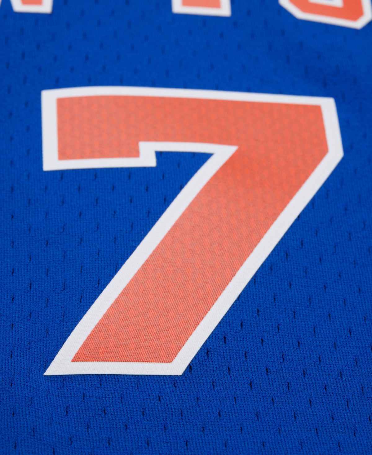 Mitchell & Ness Men's Carmelo Anthony Blue New York Knicks Big Tall 2010/11 Swingman Jersey