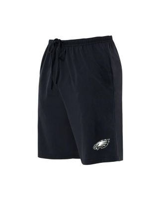 Men's Black Philadelphia Eagles Big & Tall Fleece Lounge Shorts