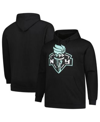 Men's Black New York Liberty Big & Tall Team Logo Hoodie